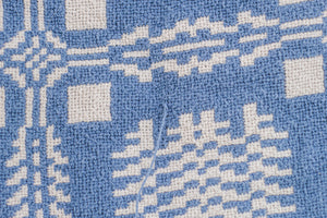 Reversible Snowflake Throw Blanket