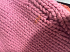 Mauve Cable-Knit Sweater - size M/L