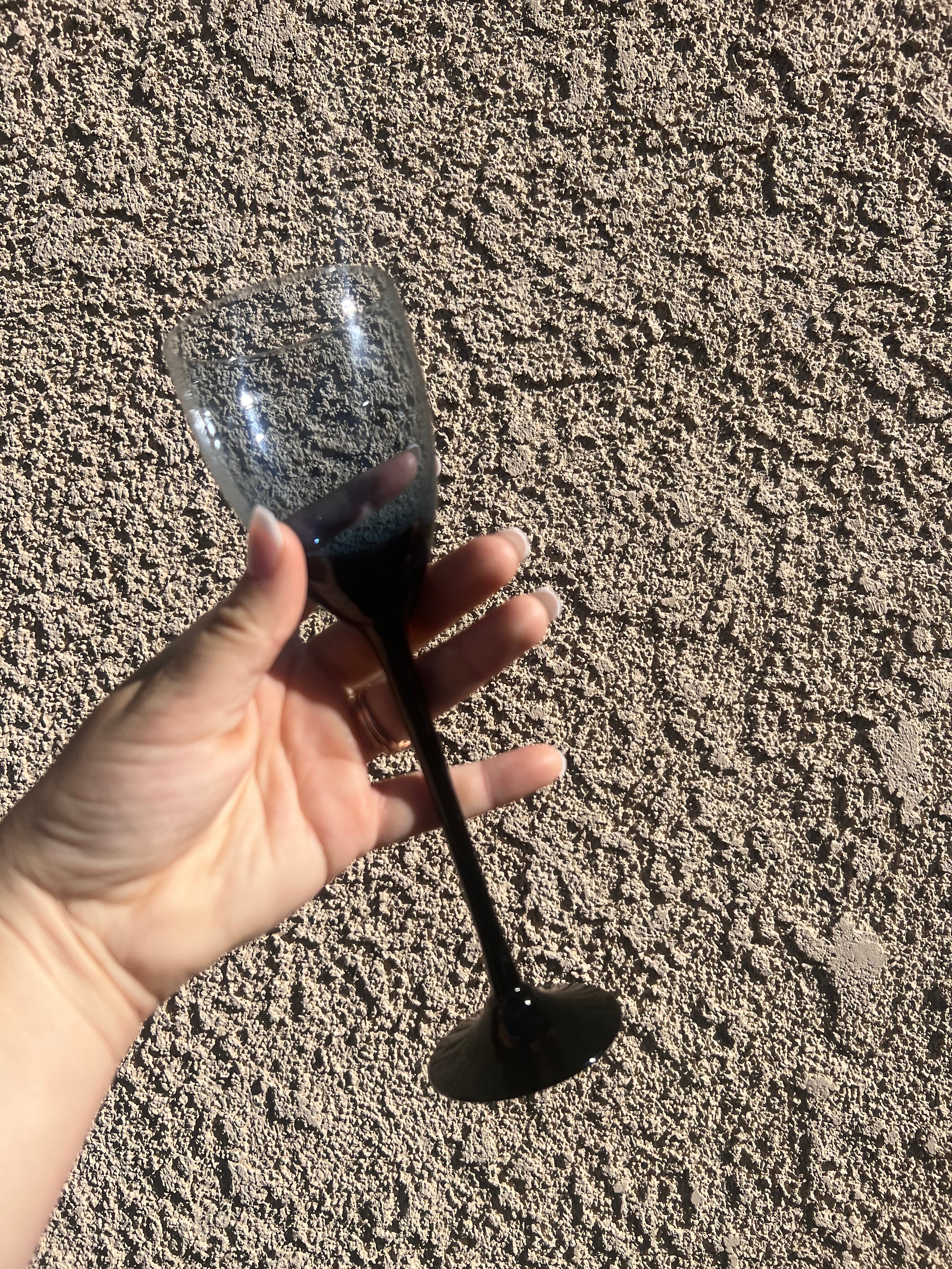 Black Stem Cordial Set