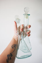 Load image into Gallery viewer, Pair of Blue Glass Cruets
