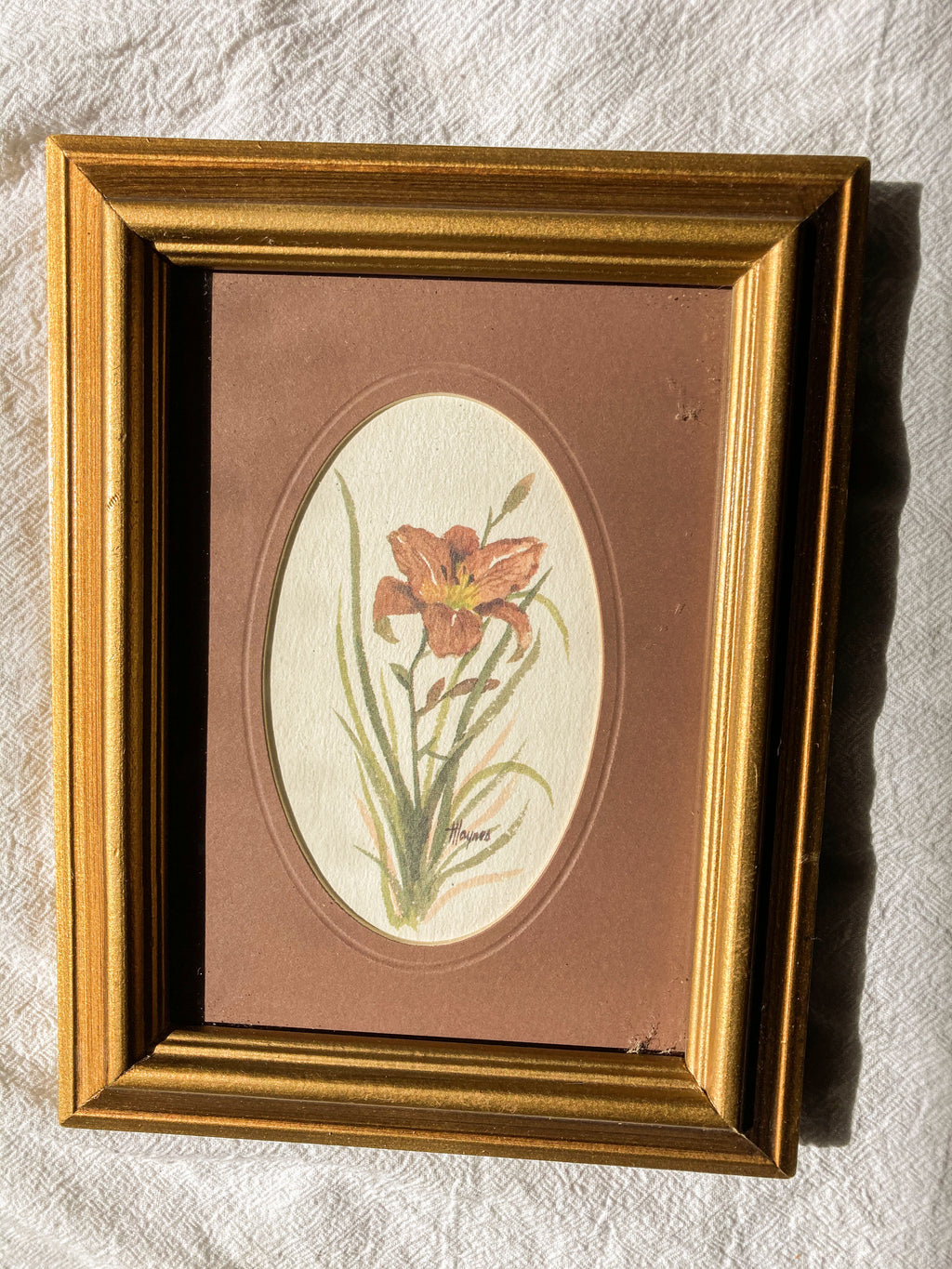 Pair of Vintage Floral Prints