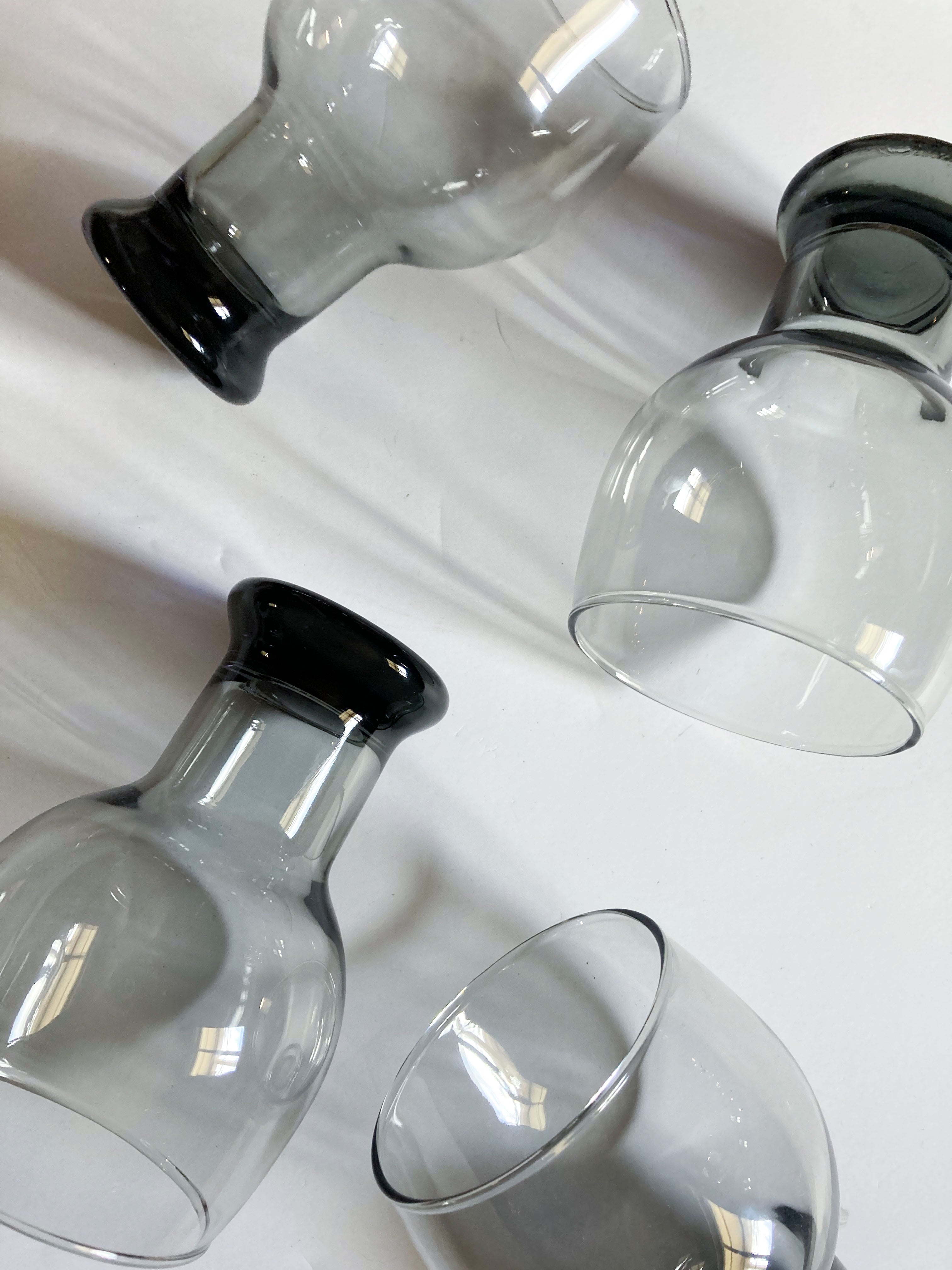 Smokey Federal Glasses - Set of 4