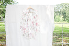 Sheer Floral Cover Up - Size 8