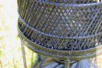 Black Peacock Chair