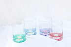 Rainbow Colored Glass Set
