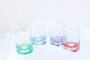 Rainbow Colored Glass Set