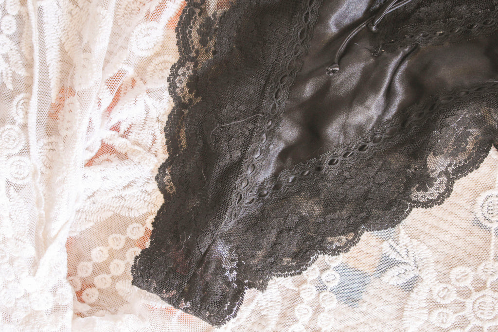 Vintage Lingerie Playsuit