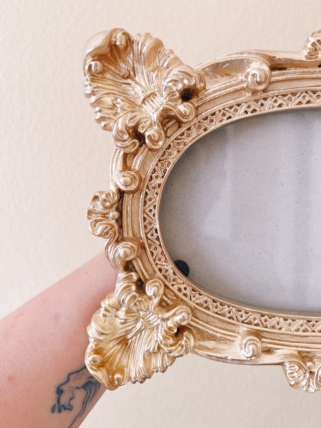 Intricate Gold Photo Frame