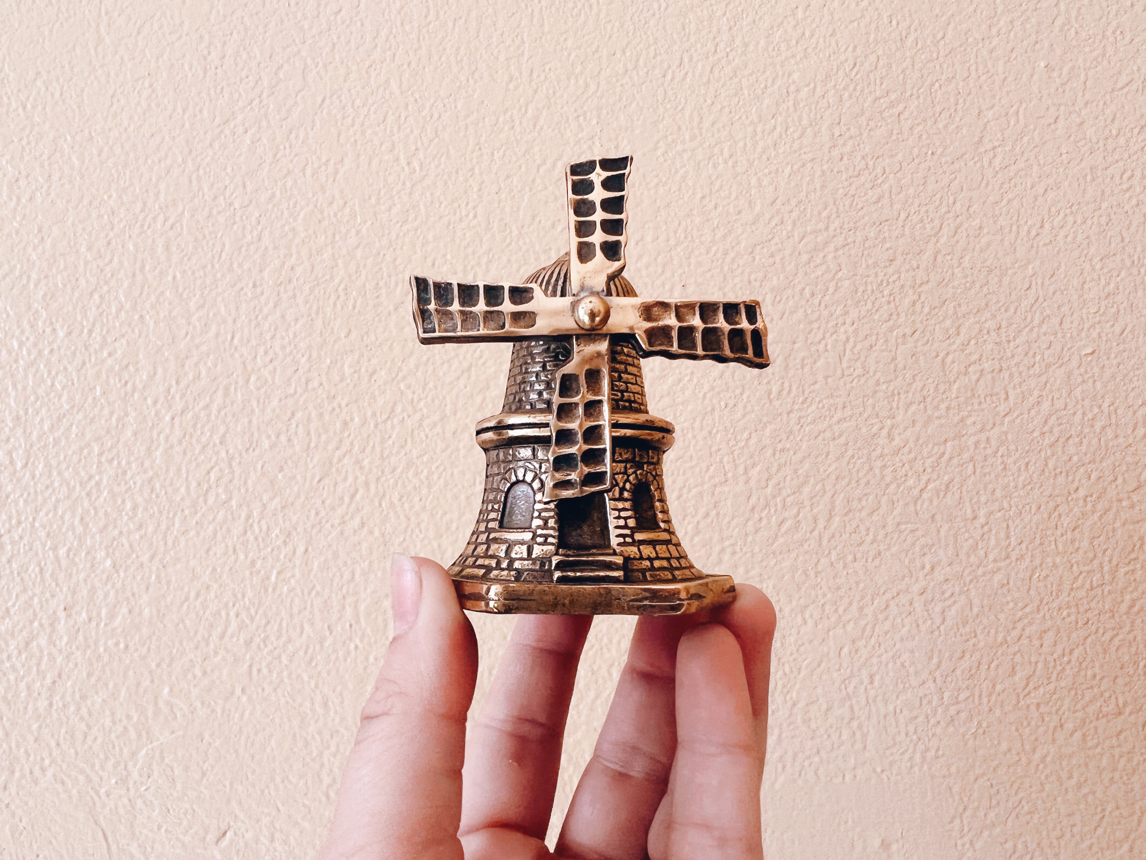 Little Brass Windmill Bell