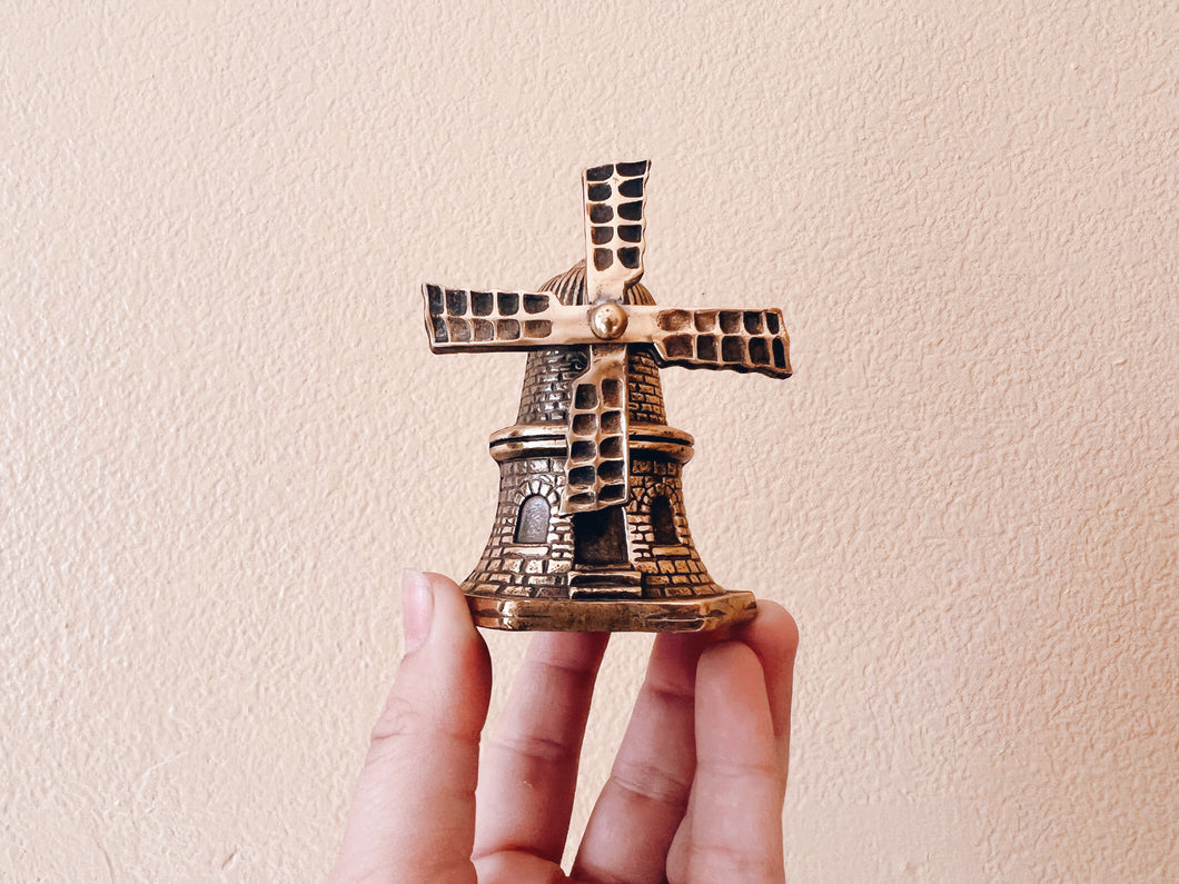 Little Brass Windmill Bell