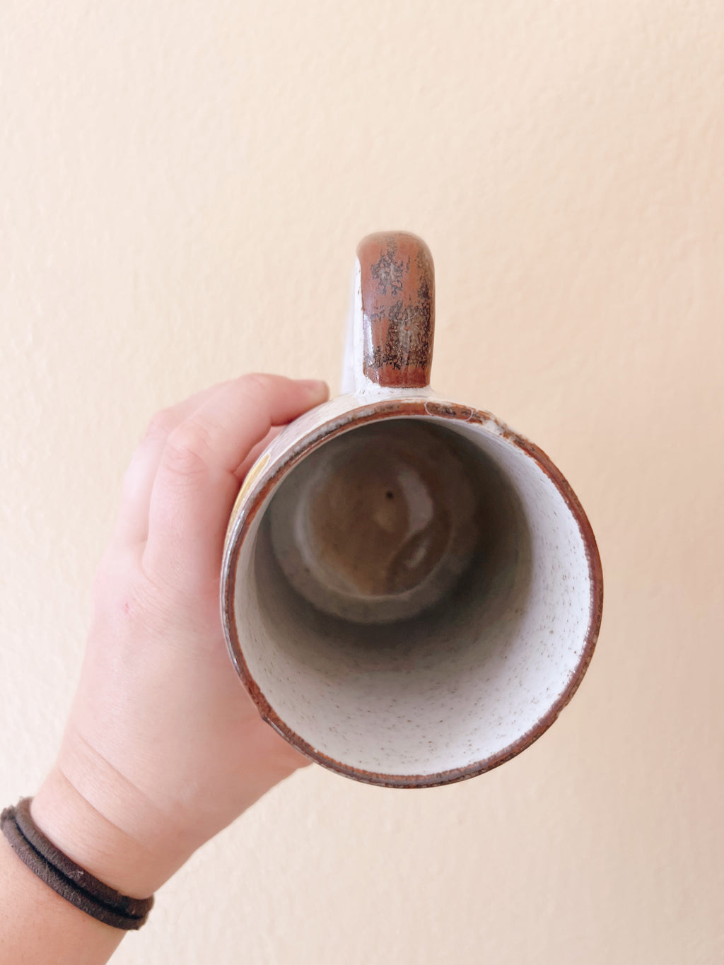 Abstract Stoneware Mug