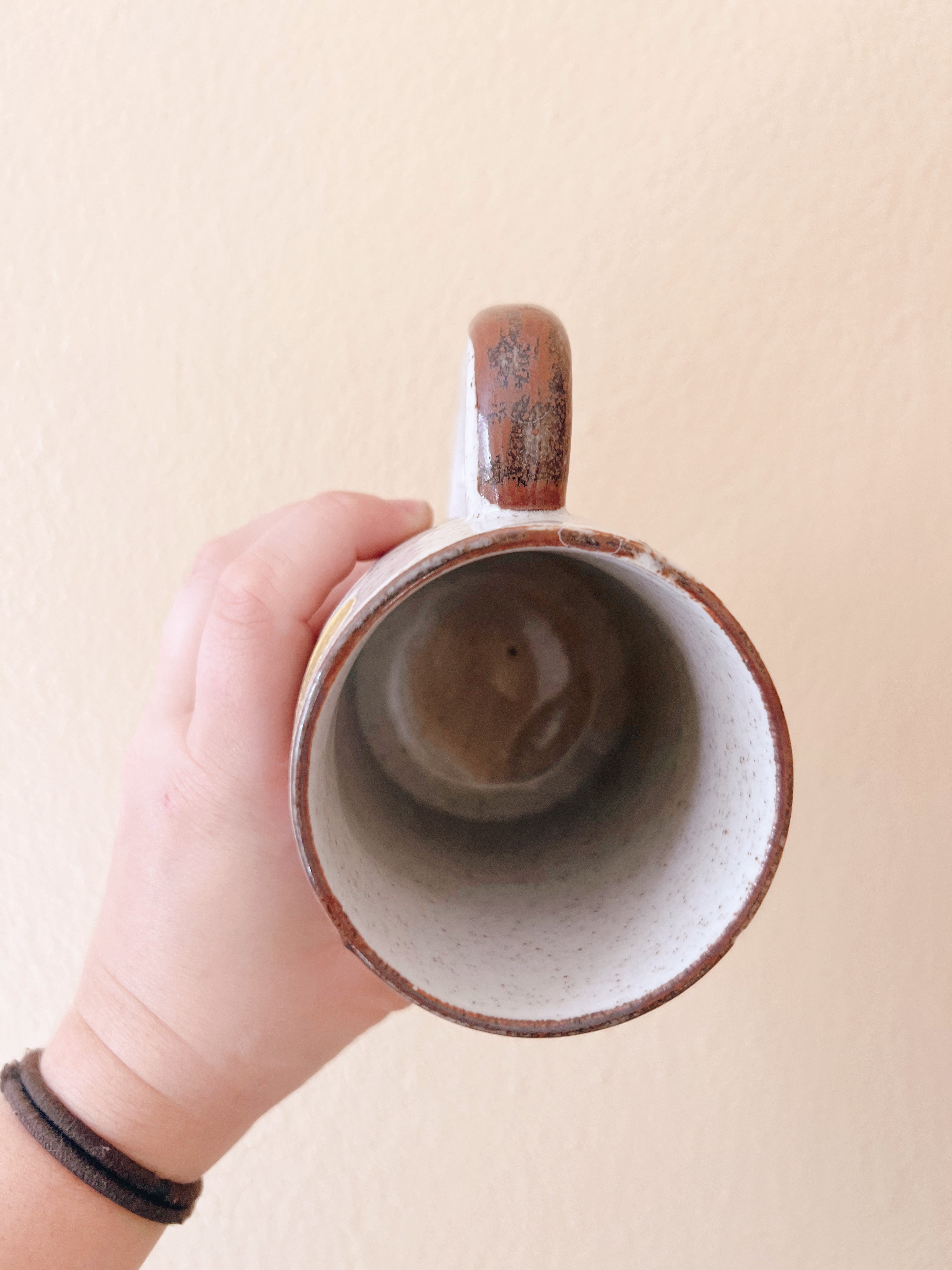Abstract Stoneware Mug