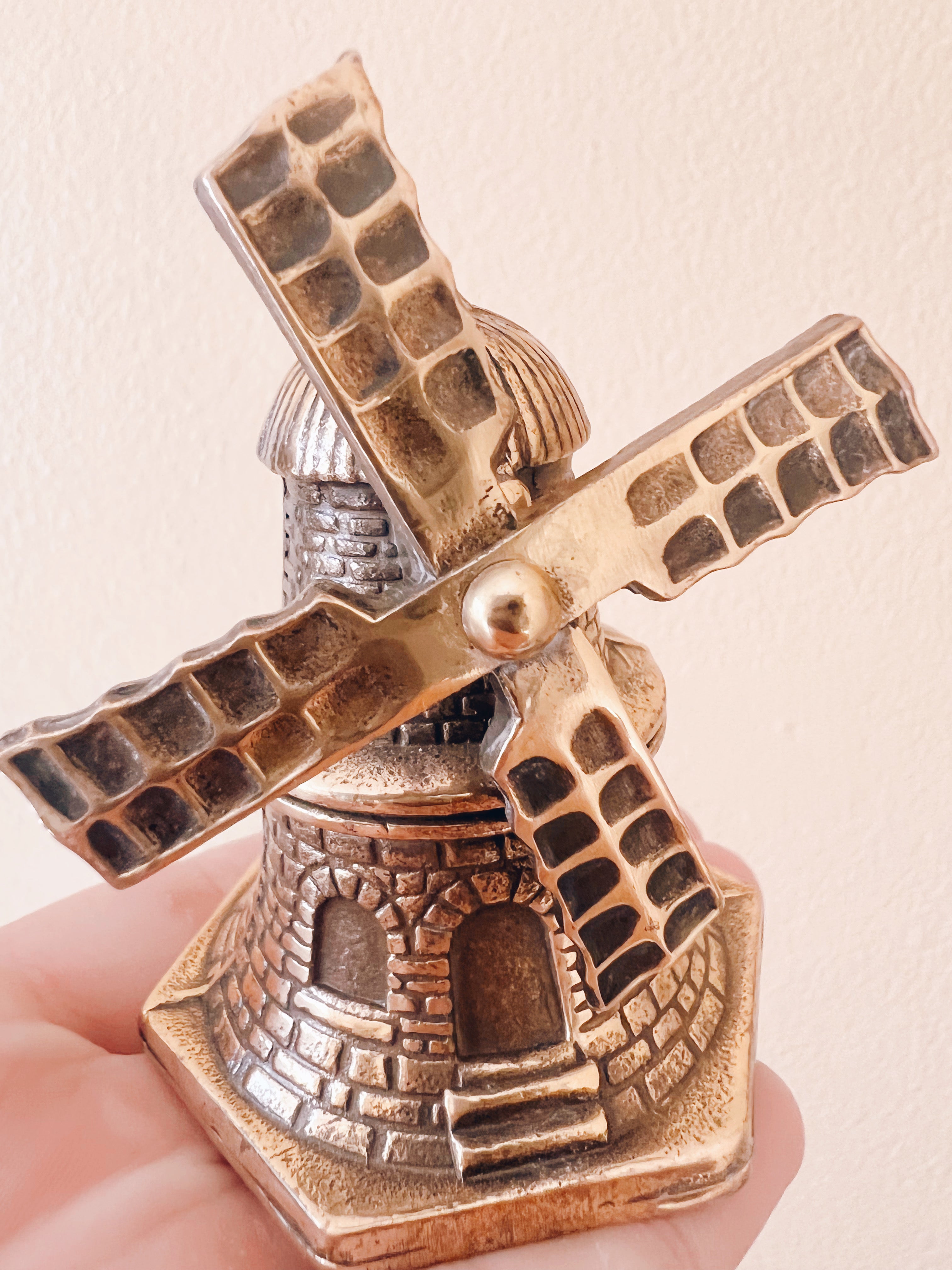 Little Brass Windmill Bell