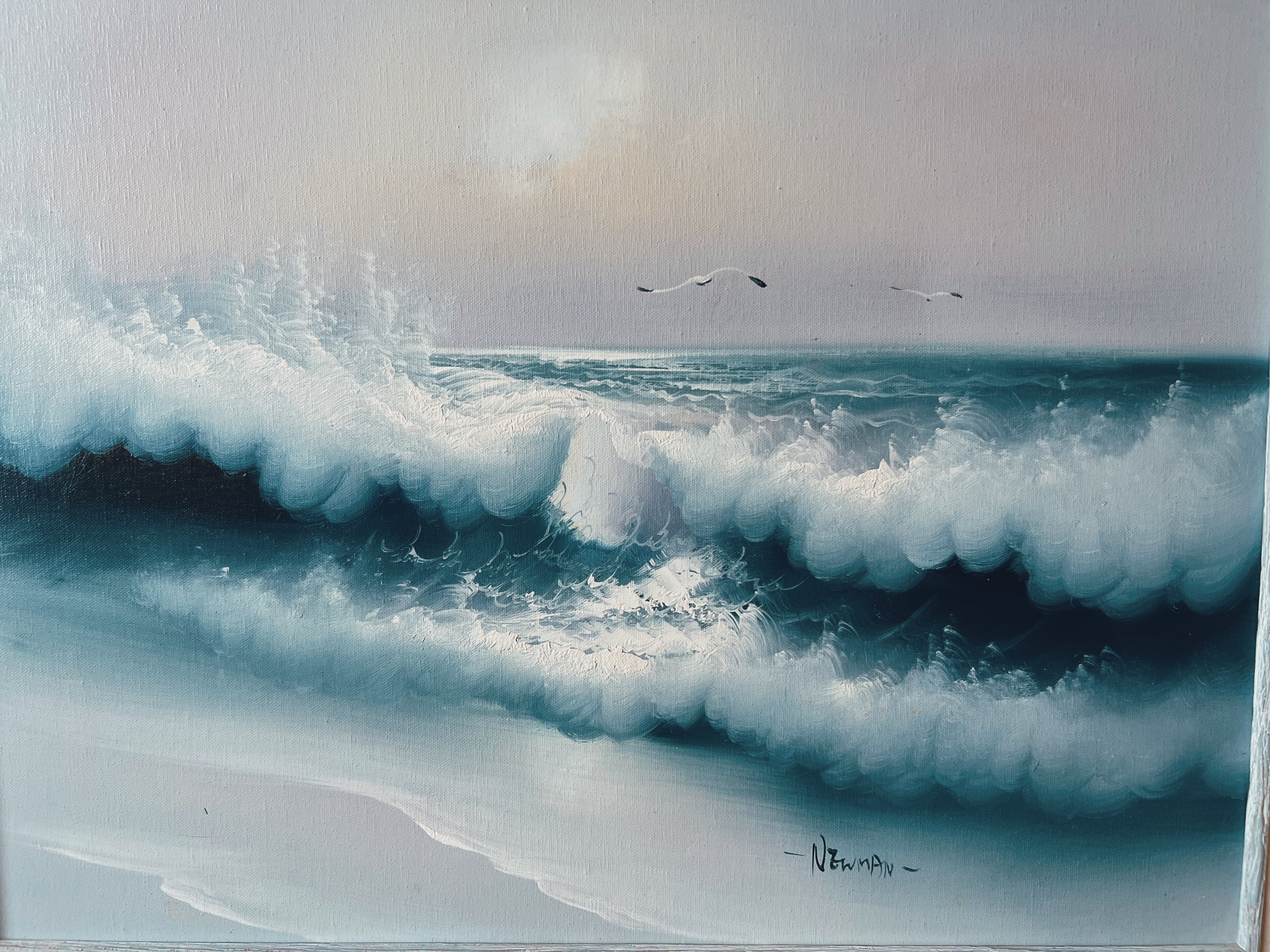 Original Framed Beach Paintings